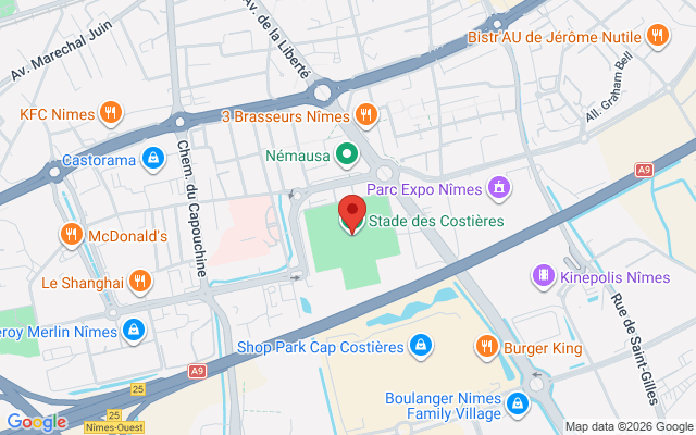 Stade des Costières